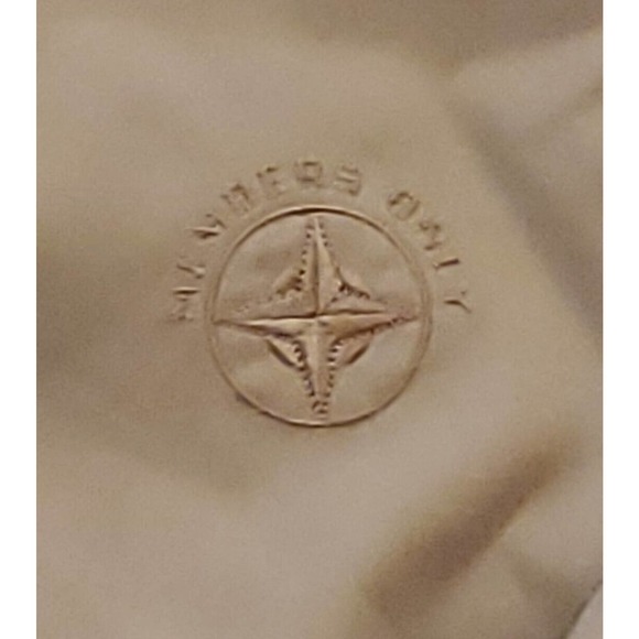 Vintage 90s Members Only Windbreaker Jacket Pullover Mens XL Beige - Old School - Picture 3 of 9